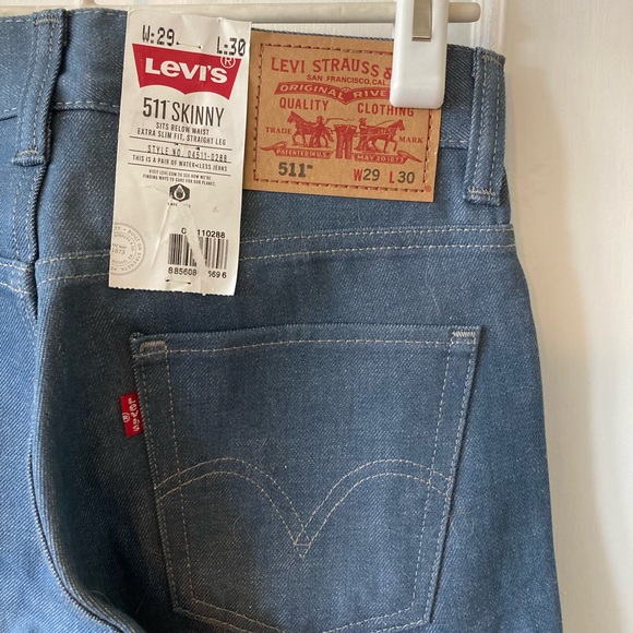 Levi’s Rigid 511 Jeans Raw - Picture 2 of 4